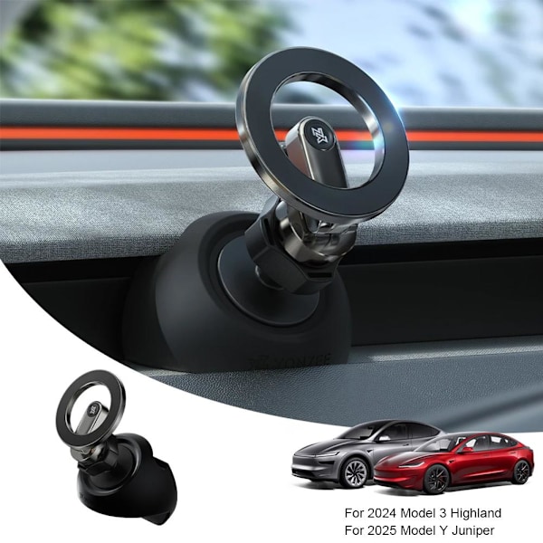Magnetisk Biltelefonhållare Fäste Bil Navigationsfäste M6M1 A 1set