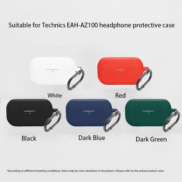 Fodral för Technics EAH-AZ100 Hörlursskydd Repskydd green  EAH