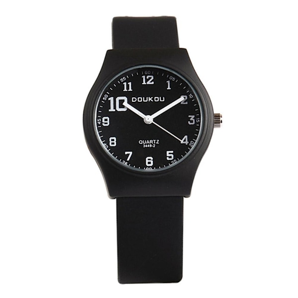 Modeklocka Flicka Studentklocka L1N5 Black One size