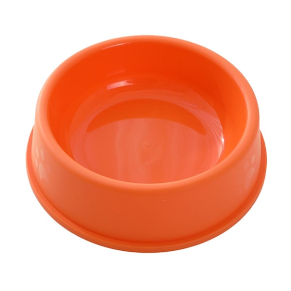 Hundskål med tassavtryck, halkfri, universell matskål för husdjur blue 1pcs