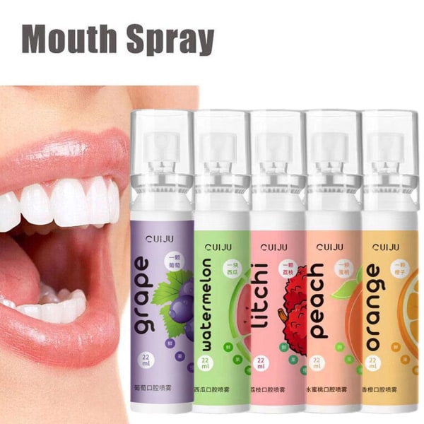 Oral Fresh Spray 20ml Munfräschare Oral Doft Treatment Oral R grapes one size