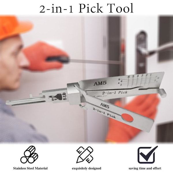 Original 2-i-1 Pick Tool KW5,HU66,SC4,LW5,AM5,-M1/MS2,NSN14V.2 SilveryA NSN14V.2