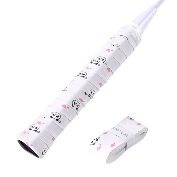 Badminton Tecknade Greppband Klibbiga Halkskydd Slitstarka D7 Love Panda 1pc