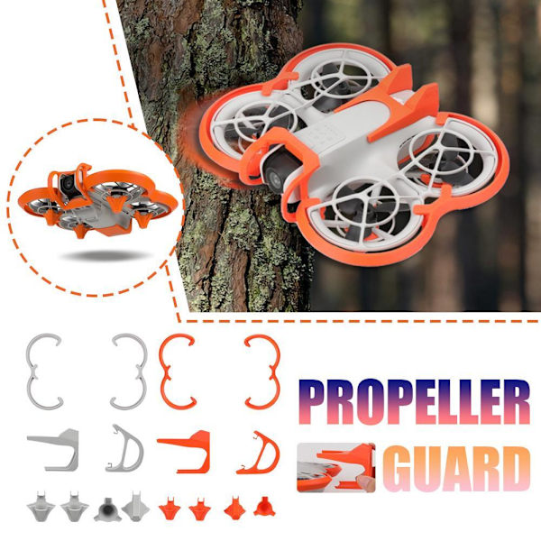 Propellerskydd för DJI Neo Protection Kit*1set Anti-kollision Hot J2 R9R7 E8J7 grey For DJI Neo