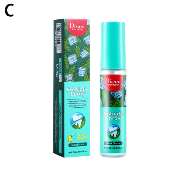 Breath Freshening Spray Net Uppfriskande mintsmak till dålig andedräkt green 20ml