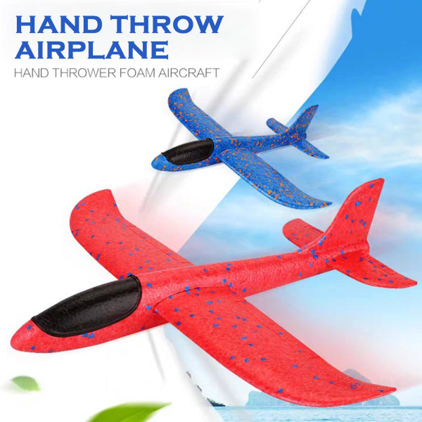 Plane Kids Gift Hand Kasta Flygplan Skum Fly EPP Foam Flygplan green one-size