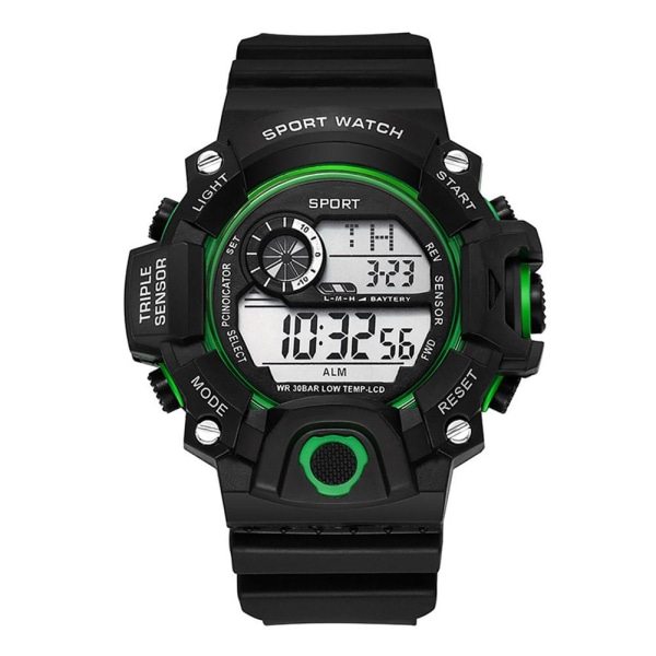Fashionabla och minimalistiska elektroniska watch för vuxna män Green One size