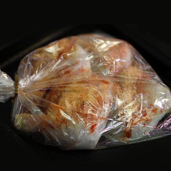1/5/10 st Värmebeständiga stekpåsar för mikrovågsugn Matlagning Fågel Kyckling Kalkon Kött N6F4 TransparentA One-size 10pcs