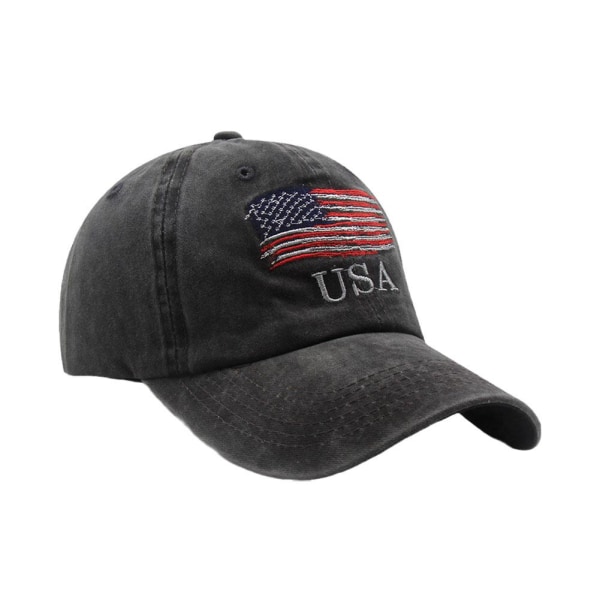 Baseballhattar för män American Flag Patch Andas Mesh Classi grey one-size