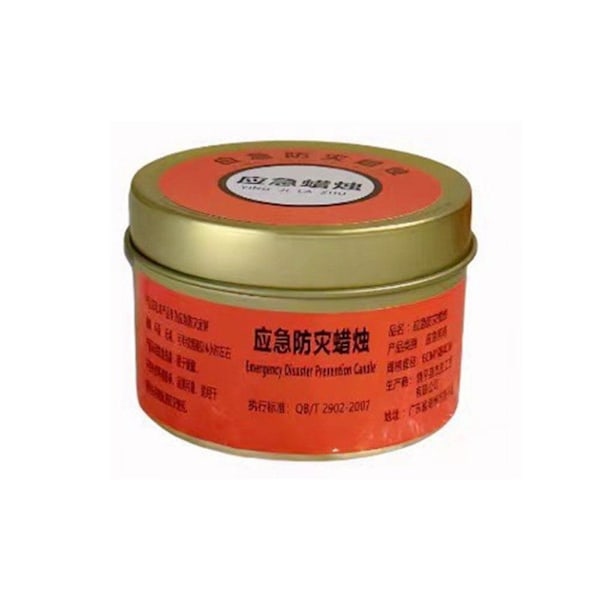 Nödljus Bulk, 26-30 timmars lång brinnande överlevnadsljus OrangeB 80g 10pcs