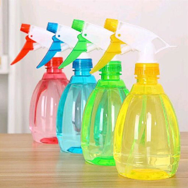 500ML Frisör Sprayflaska Salong Barberare Trädgårdsväxter Hår Vatten Mist BÄST yellow one-size