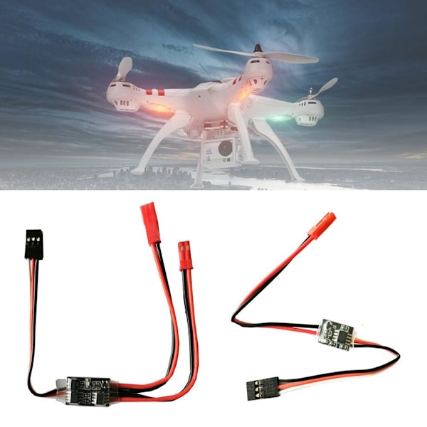 RC Fjärrkontrollerad AUX på/av Elektronisk Strömbrytare JST Kablar Hona 2/20A Low pressure 3V-5V 2A