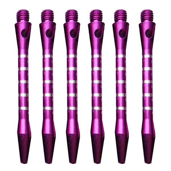 6 st Aluminiumlegering Dartpilar Harrows Dartstänger Blandad Färg blue one-size
