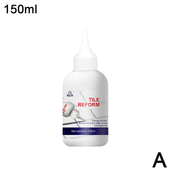 150/280ml Vattentät Kakelfog Reparationsfyllning, Fogmassa .ne Kakelplattor M1X4 whiteB 280ml