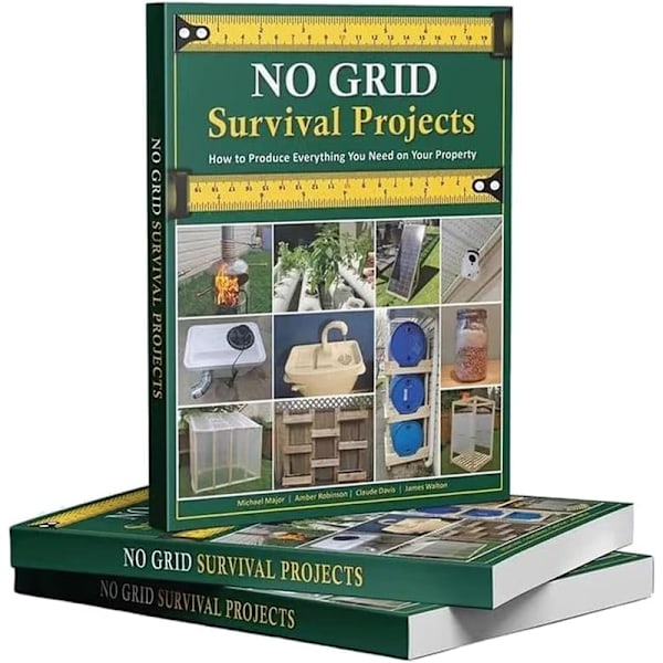 NO Grid Survival Projects Hur man Producerar på Din Egendom Pocketbok Engelska A4 One size
