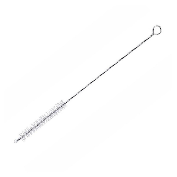 10/5/1X Provrör Rengöringsborste Flaska Halm Tvätt Rengörare Borste whiteA 170*30*5mm 10pcs