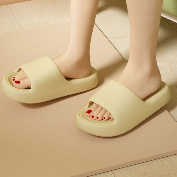 Halkfria badtofflor badrum eva duschtofflor A6Z3 Yellow 4041