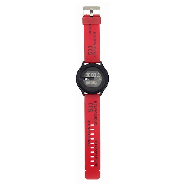 Klockor 511 Senaste Vattentäta Digitala Sport Wristwatch För Män Black One size