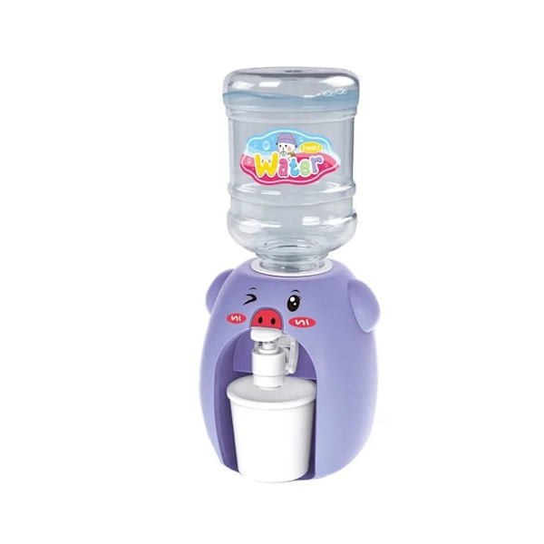 Barns mini vattendispenser leksak rolig liten gul anka A one-size