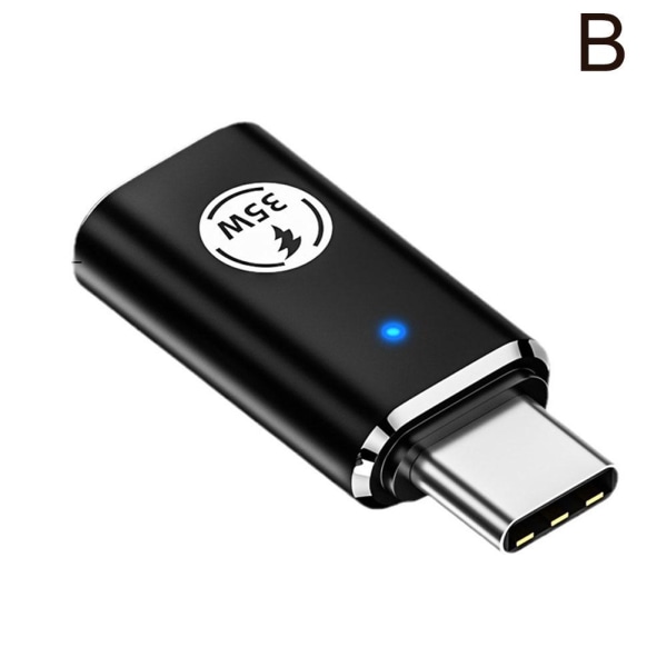 8 PIN DATA till USB C Typ C Laddningsadapter för Smart Phone iPh silver 35w