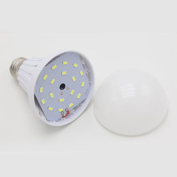 E27 Uppladdningsbar Nödlampa för Strömavbrott Batteribackup LED-lampor 15w one-size
