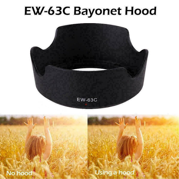 EW-63C 700D Motljusskydd för 18-55 mm 1: IS 3,5-5,6 NYTT New O8 D7U3 R4O2