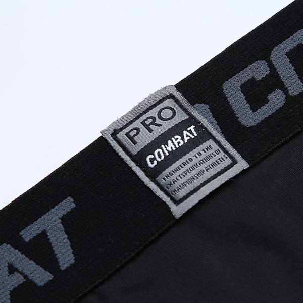 Kompressionsbasketbolltights för män, enbent, kompressionsbyxor, beskurna leggings, sommar GYM-byxor, löparbyxor, träningsbyxor black 1