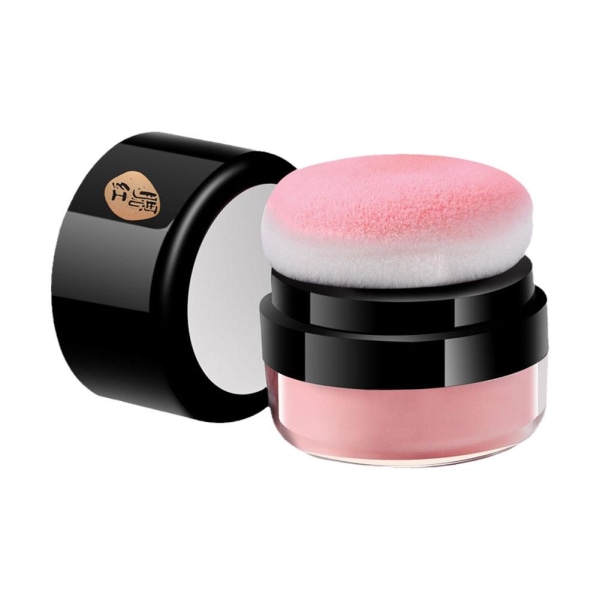 Soft Face Blusher Powder Cheek Rouge Närande Nude Brightening Coral Red 01
