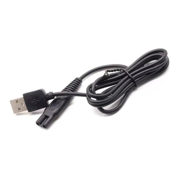 Elektrisk rakapparat USB laddningskabel Power Laddare Elektrisk A