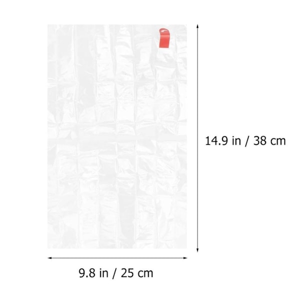 1/5/10 st Värmebeständiga stekpåsar för mikrovågsugn Matlagning Fågel Kyckling Kalkon Kött N6F4 TransparentA One-size 5pcs