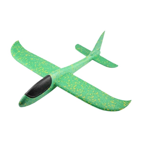 Stor LED-blixt Foam Plane Glider Hand Kasta Ljus Tröghet AirPla red one-size