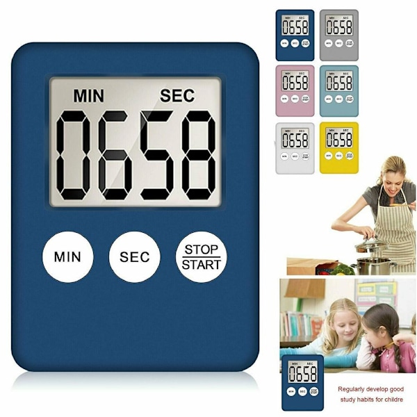 fvituve Digital Kök Timer, Magnetisk Kök Timer, C red 1pcs