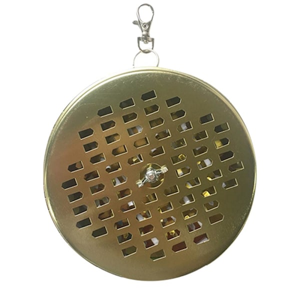 Myggspiralbricka Lätt att rengöra Myggspirallåda Hängbar Avoi Golden 1pcs