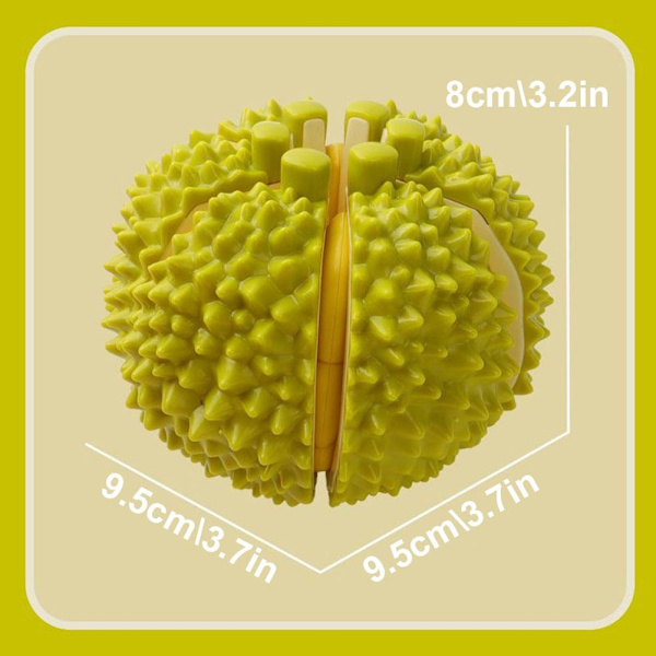 Skärbara Frukter Grönsaker Barn Kök Låtsasleksaker Durian Matleksak Montessori Pedagogisk Leksak För Baby Barn Småbarnspresent Durian +Cutting board onesize