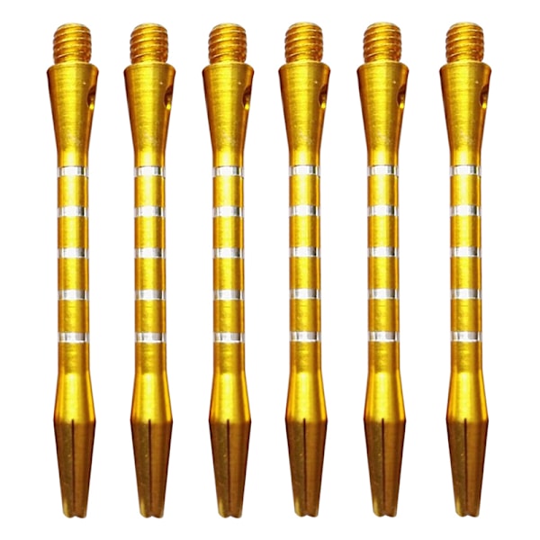 6 st Aluminiumlegering Dartpilar Harrows Dartstänger Blandad Färg red one-size