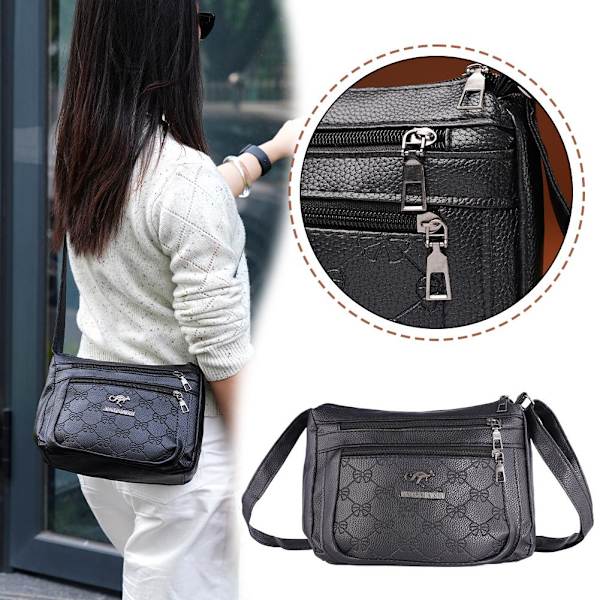 Mjuk Läder Axelväska För Kvinnor På Rea Crossbody Väskor Kvinnor Trendig Ny