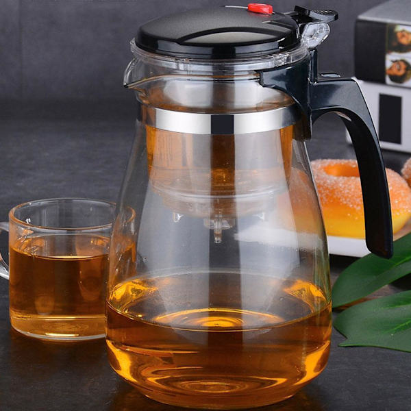 Tekanna Elegant Glasdesign Värmebeständig TekannaUS a onesize