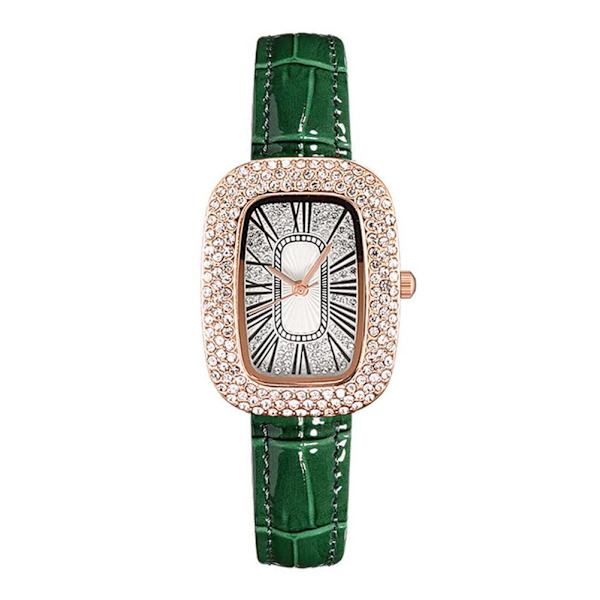 Watch Kvinnlig nisch Full Sky Star Watch Green One size
