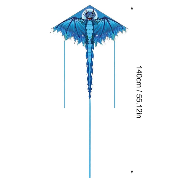 140 cm Tecknad Dinosaurie Drake med Linsnurra Flygande Barnleksak F4W7 100m line random color 1pcs