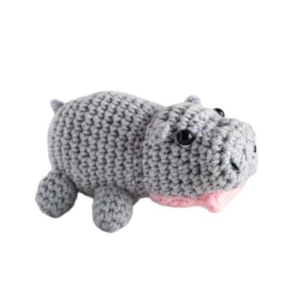 Hippovirkade dockor, handgjorda hippovirkade dockor, positiv Hippo hippo B M