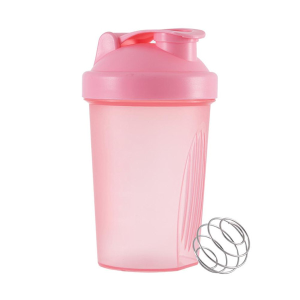 Sports Portable Praktisk Rörkopp Shaker Cup Sportvatten black 400ml