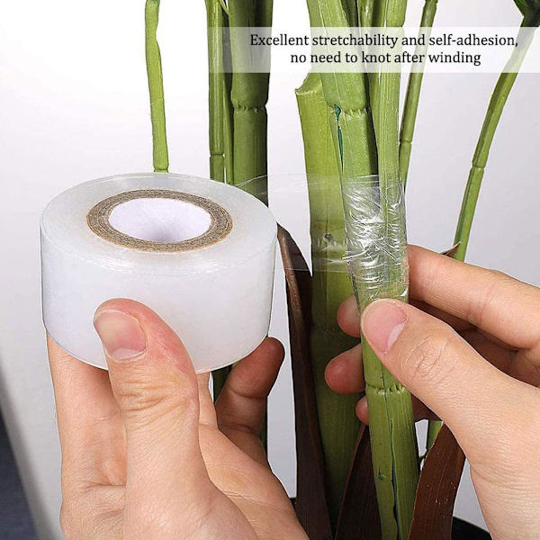 200M plantskola ympning tejp nedbrytbar elastisk självhäftande plan Multi-colorB M