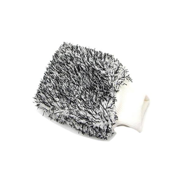Biltvätt Däckhandskar Mikrofiber Plysch Biltvättborste Däckfälg Wh Black brush