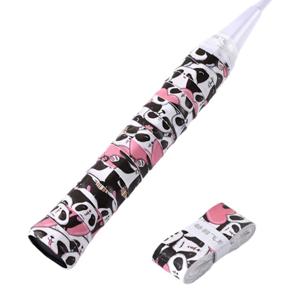 Badminton Tecknade Greppband Klibbiga Halkskydd Slitstarka D7 Love Panda 1pc