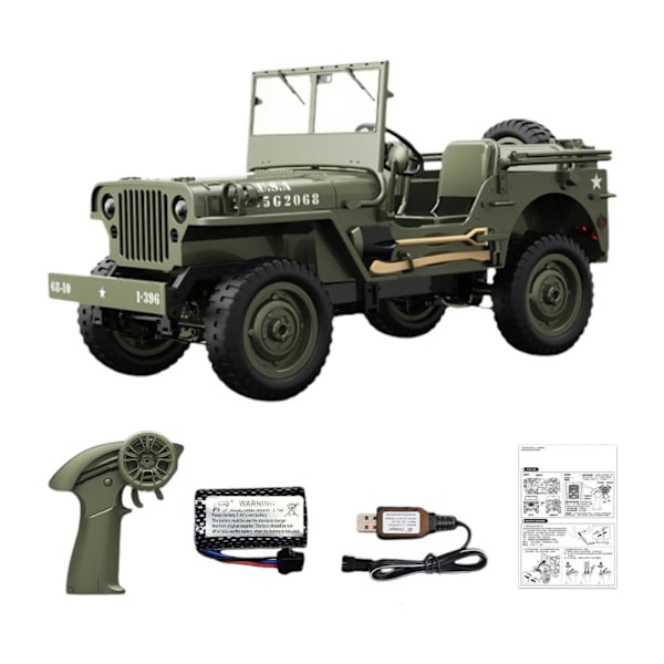 NAUXIU 4WD Off-Road RC Bil RTR Crawler 2.4G 1941 Mb Scaler Willy