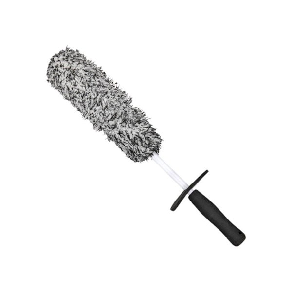 Biltvätt Däckhandskar Mikrofiber Plysch Biltvättborste Däckfälg Wh Black brush
