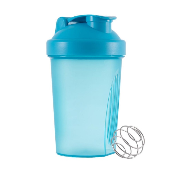 Sports Portable Praktisk Rörkopp Shaker Cup Sportvatten black 400ml