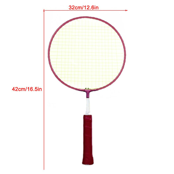 Single Selfstudie Badminton Trainer Kit Telescopic Rod Rebound Pra 1sizeA short racket set