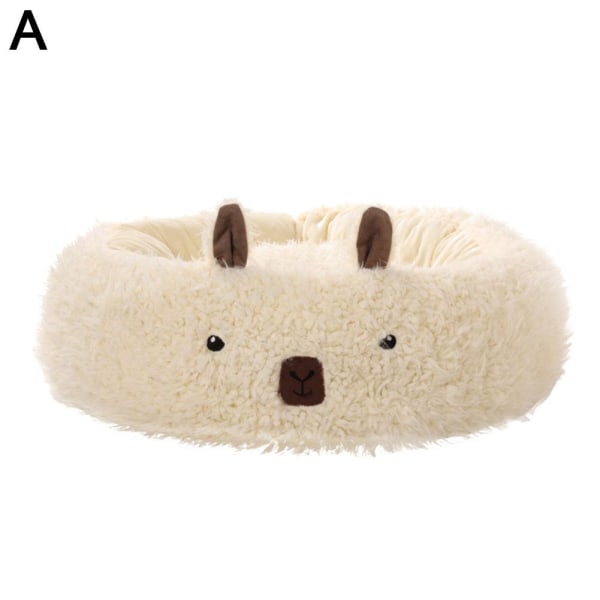 Nytt Cat Nest Season Warm Dog Nest Soft Plush Thickened Pad Ta bort Bed M