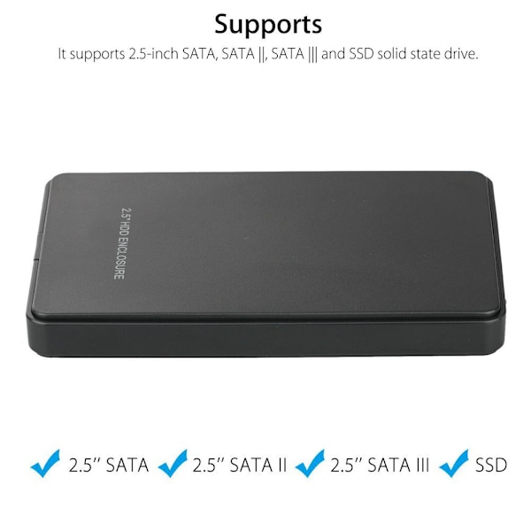 2,5'' extern 1TB ultraslim hårddisk&USB 2.0 HDD Portab blue 2.5 inches USB2.3